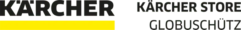 Kärcher Logo mit transparentem Hintergrund.
