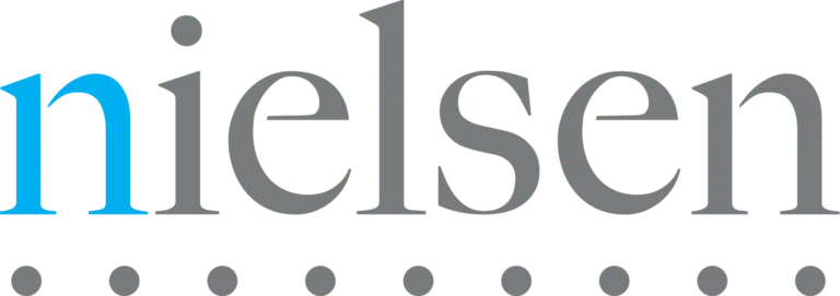 Nielsen Logo mit transparentem Hintergrund.