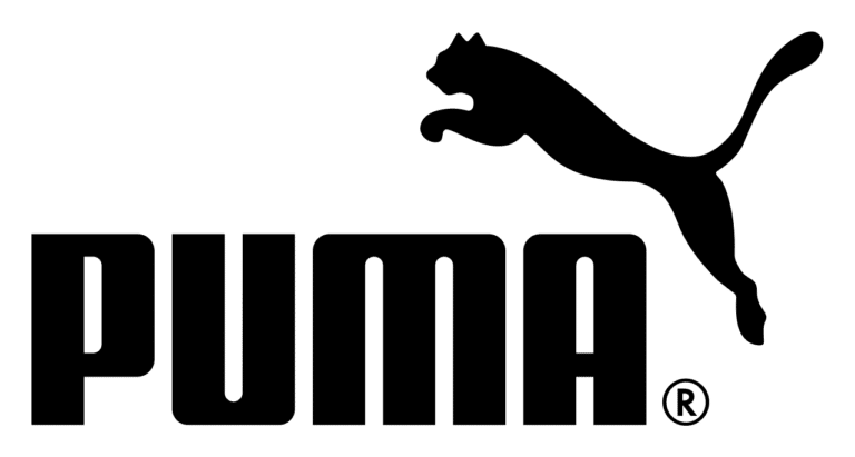 Puma Logo mit transparentem Hintergrund.